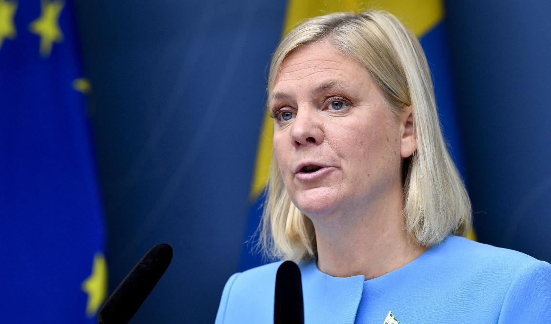 Finansminister Magdalena Andersson (S). Arkivbild. Foto: Jessica Gow/TT