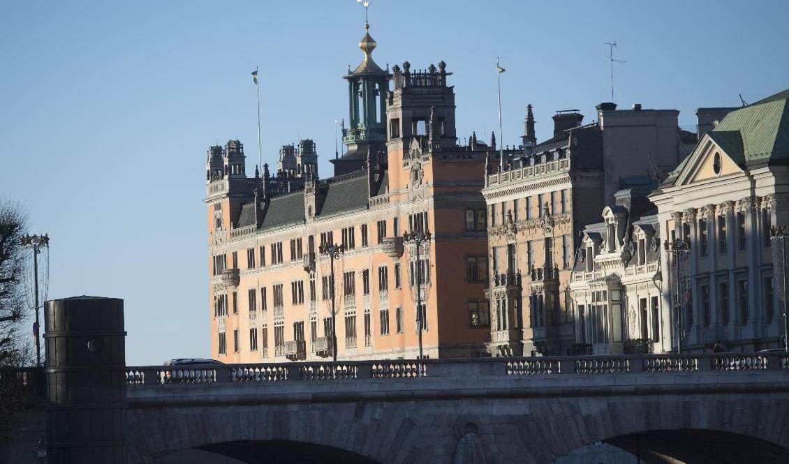 Rosenbad i Stockholm. Arkivbild. Foto: Fredrik Sandberg/TT