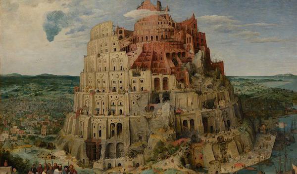 



Pieter Bruegel den äldre; Babels torn, 1563.  Konsthistoriska museet i Wien                                                                                                                                                                                