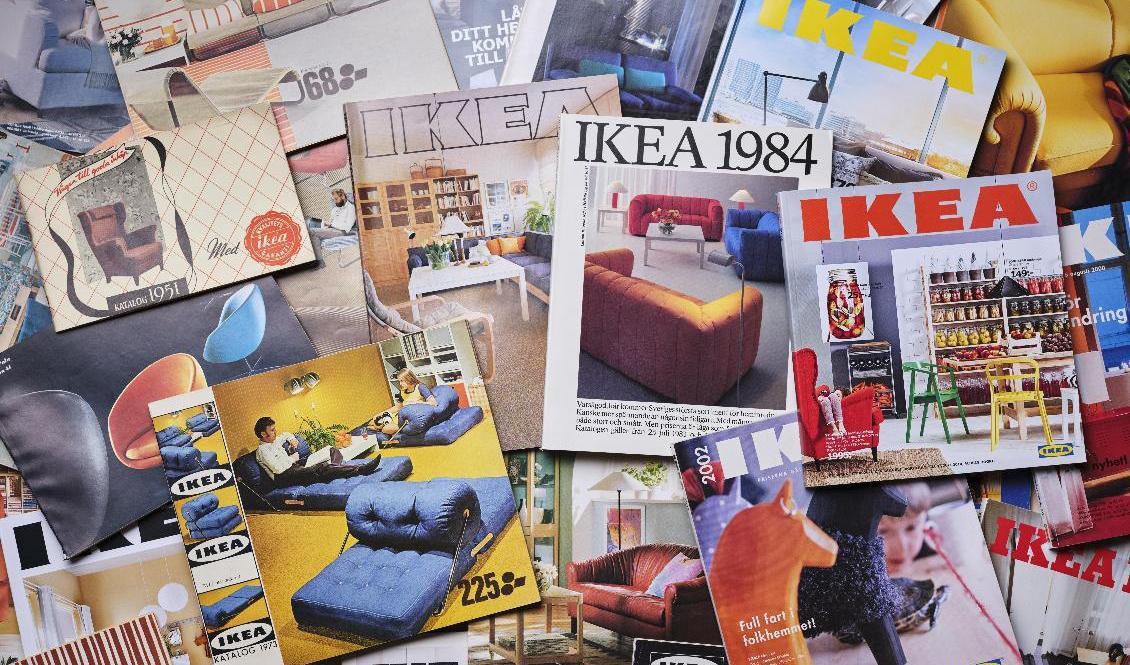 Första versionen trycktes för 70 år sedan. Nu slutar möbeljätten Ikea med sin katalog. Foto: Ikea