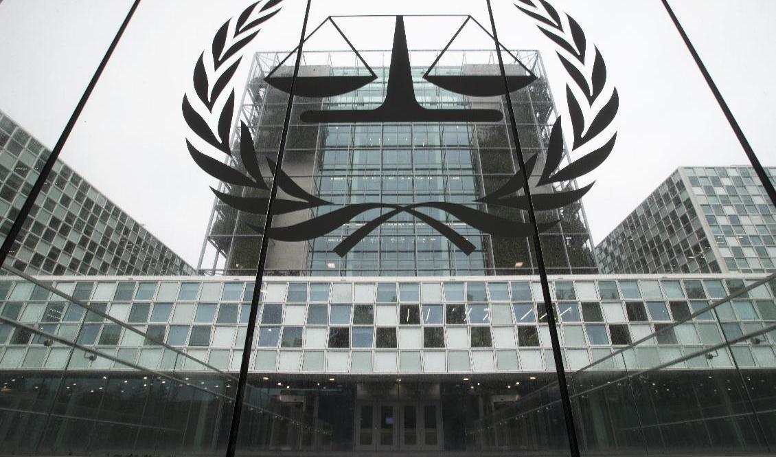 Internationella brottmålsdomstolen ICC i Nederländerna. Foto: Peter Dejong/AP/TT