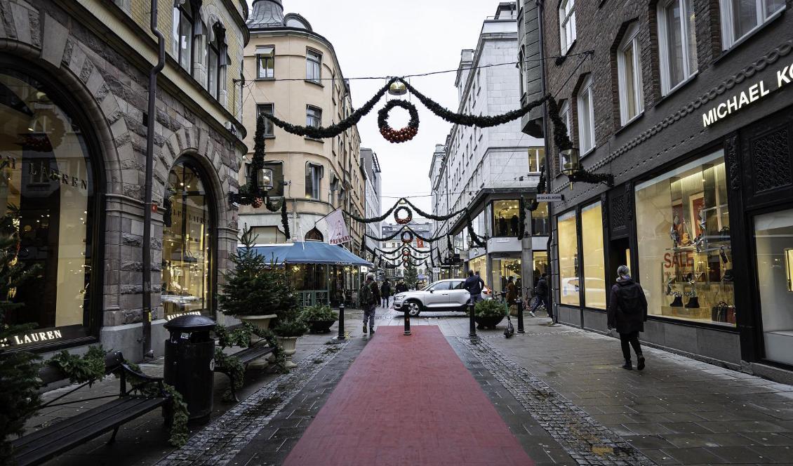 Den pågående pandemin har slagit hårt mot julhandeln. Foto: Sofia Drevemo/Epoch Times