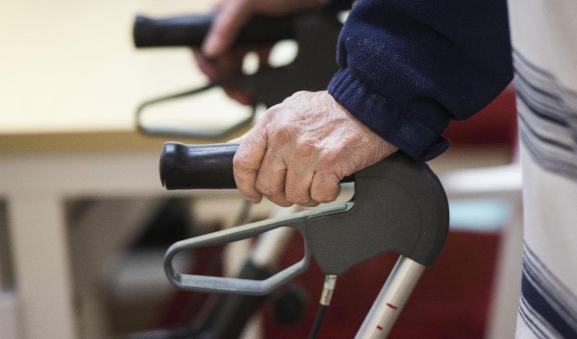 Äldreomsorgen har drabbats hårt av coronapandemin. Arkivbild. Foto: Pontus Lundahl/TT