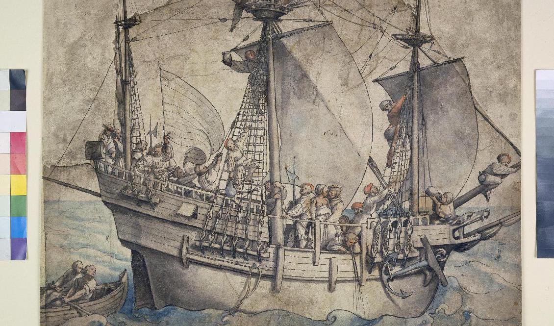 Gribshunden var ett fartyg av den här typen. Arkivbild. Foto: U. Edelmann - Städel Museum/TT