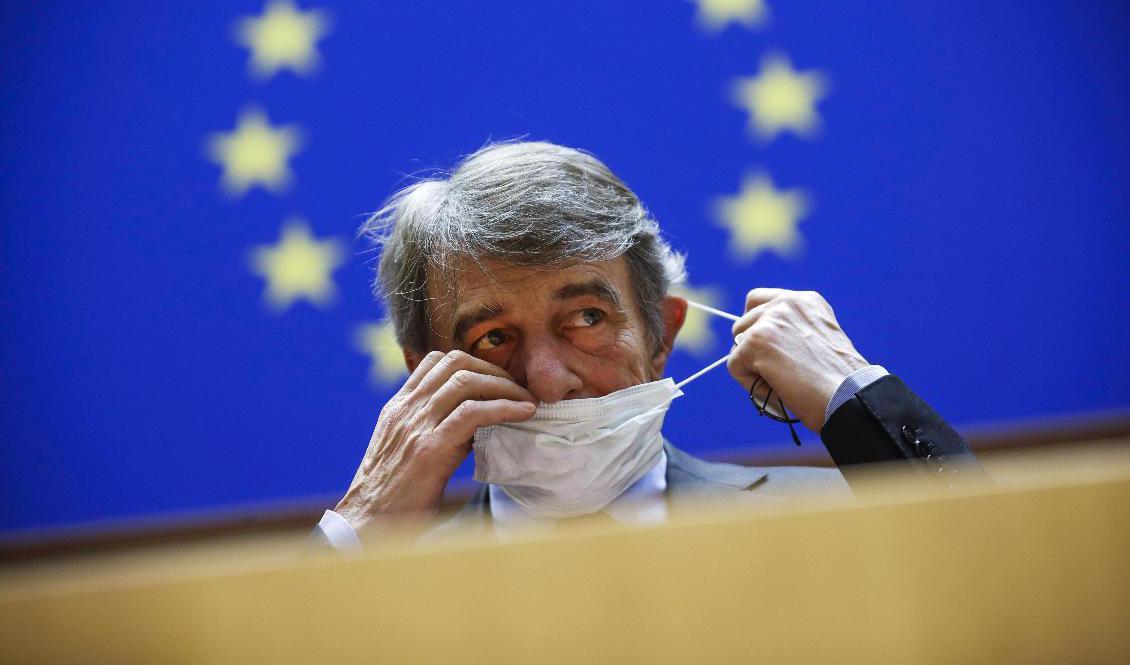 

EU-parlamentets talman David Sassoli. Arkivfoto. Foto: Francisco Seco/AP/TT                                                                                        