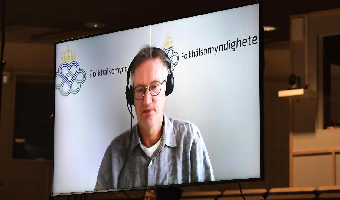 Statsepidemiolog Anders Tegnell är pessimistisk om våren. Arkivbild. Foto: Janerik Henriksson/TT