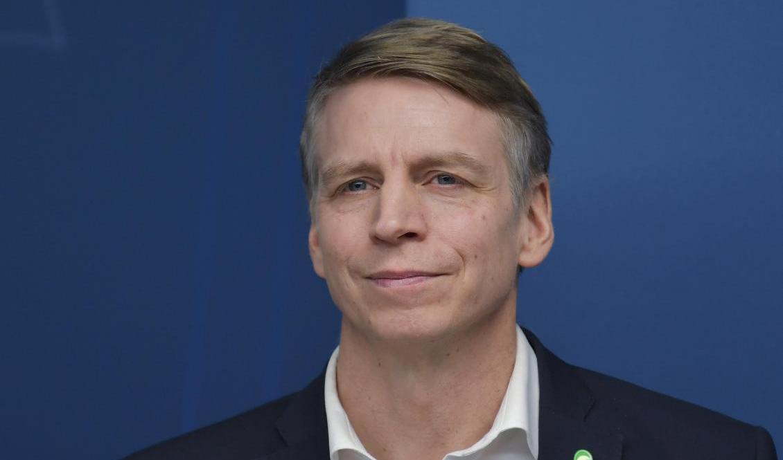 Miljöminister Per Bolund (MP). Arkivbild. Foto: Anders Wiklund/TT