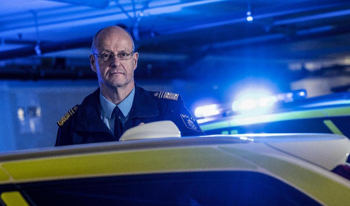 Mats Löfving, regionpolischef i Stockholm. Arkivbild. Foto: Sofia Ekström/SvD/TT