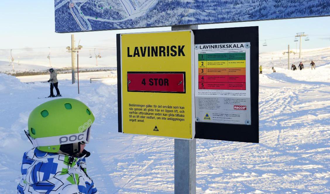 Fjällen bjuder på fina förhållanden undersportlovsveckorna. Däremot är lavinfaran betydande på de flesta skidorter. Arkivbild. Foto: Nisse Schmidt/TT