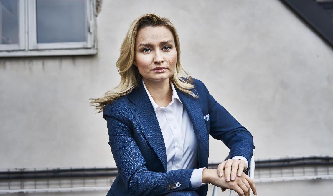 Kristdemokraternas partiledare Ebba Busch får se sitt parti tappa i opinionen å lång sikt. Arkivbild. Foto: Simon Rehnström/SvD/TT