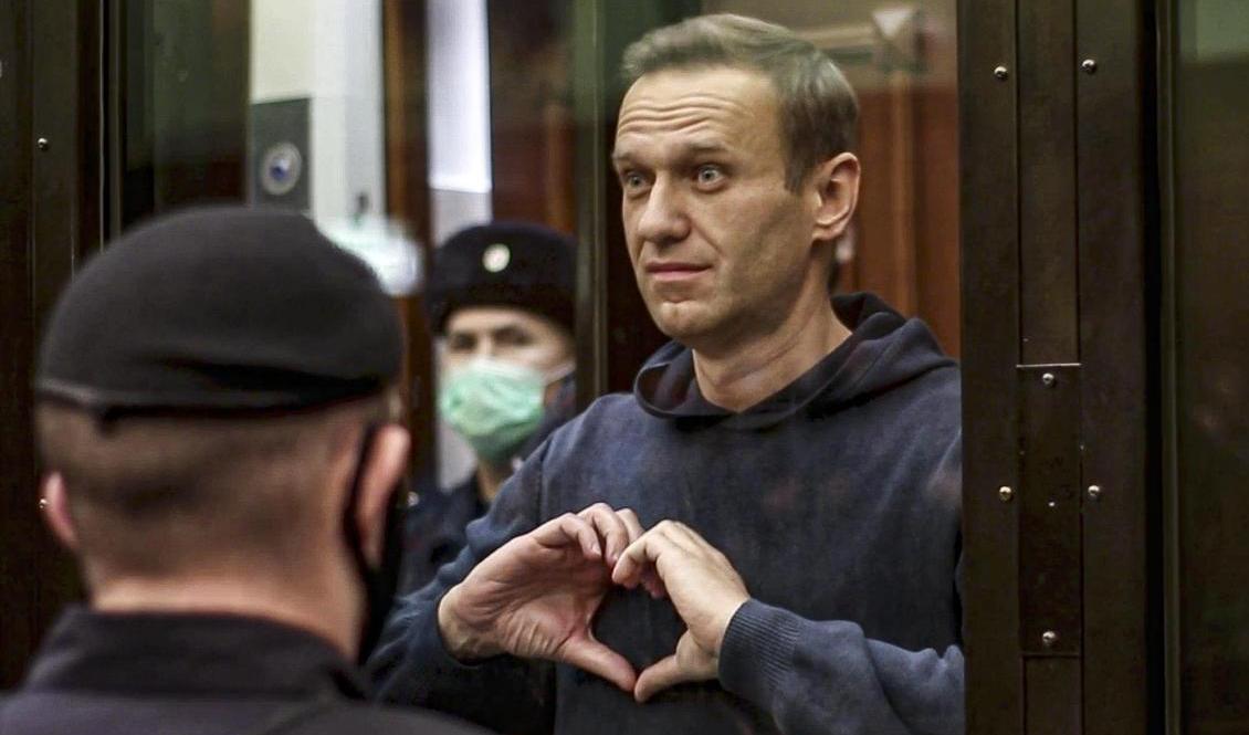 
Den ryske oppositionsledaren Aleksej Navalnyj har två och ett halvt år kvar att avtjäna på ett straff, enligt en rysk domstol. Arkivbild. Foto: Moskvas statsdomstol via AP/TT                                            