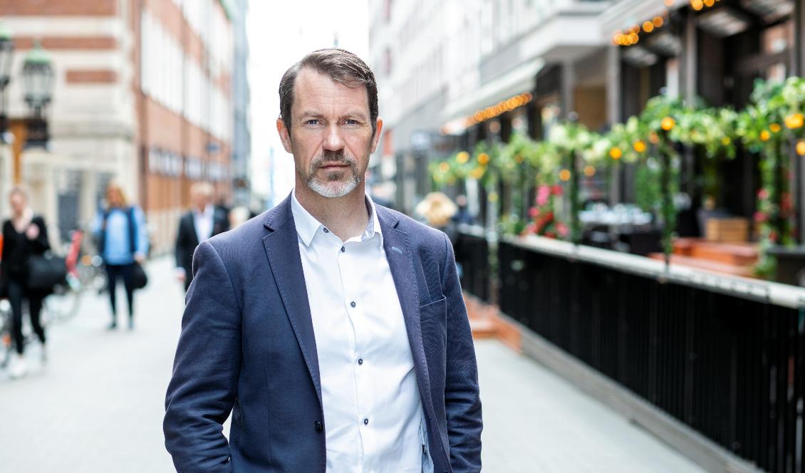 Per Geijer är säkerhetschef på Svensk Handel. Foto: Svensk Handel