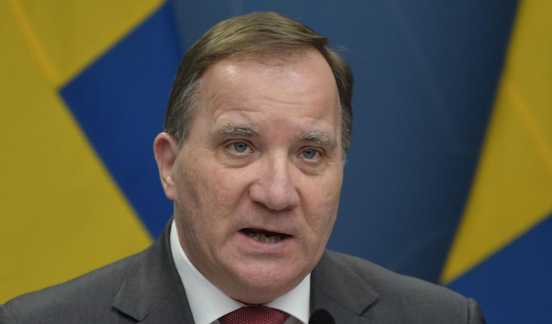Statsminister Stefan Löfven (S). Arkivbild. Foto: Anders Wiklund/TT