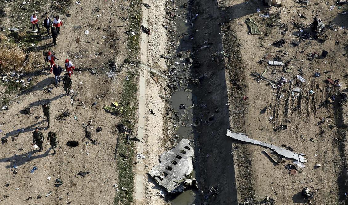 Det ukrainska planet sköts ned strax efter avfärd från Teheran. Arkivbild. Foto: Ebrahim Noroozi/AP/TT