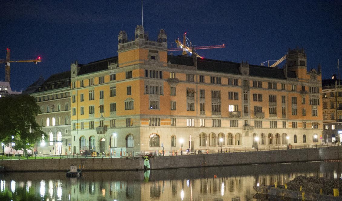 Den formella utredningen av vapenstölder på regeringskansliet läggs ned. Arkivbild. Foto: Fredrik Sandberg/TT