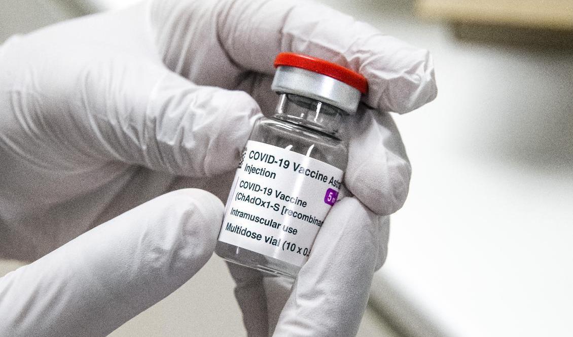 
Astra Zenecas vaccin mot covid-19. Foto: Claudio Bresciani/TT                                            