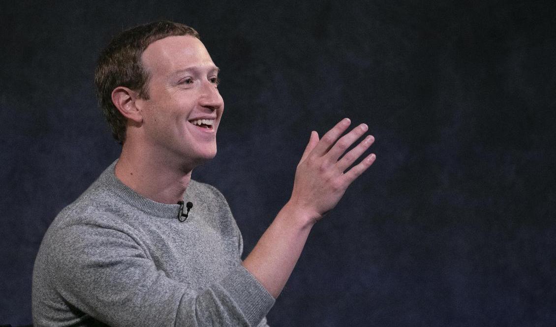Facebooks vd Mark Zuckerberg. Arkivbild. Foto: Mark Lennihan/AP/TT