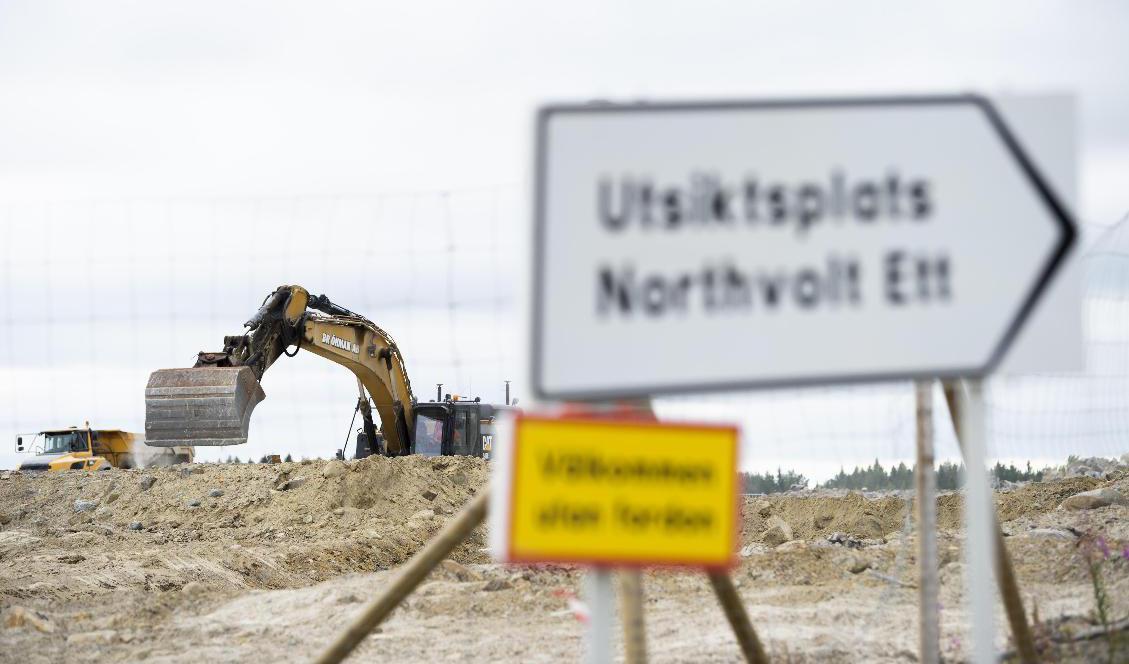 Det byggs i en ny fabrik i Skellefteå, men det behövs bostäder också. Arkivbild. Foto: Henrik Montgomery/TT