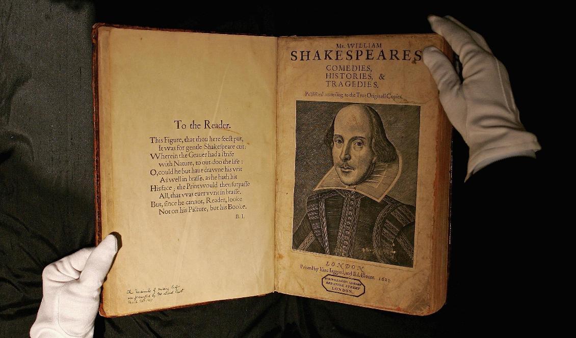
William Shakespear var inspiratör både till den Katalanska traditionen att ge bort en bok och till Unescos infriande av världsbokdagen. Foto: Scott Barbour/Getty images                                            