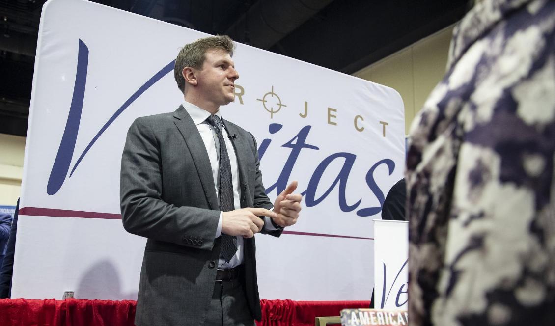 Project Veritas grundare och vd, James O’Keefe, säger att han stämmer Twitter efter att hans konto stängdes ned på torsdagen. Foto: Samuel Corum/Getty Images