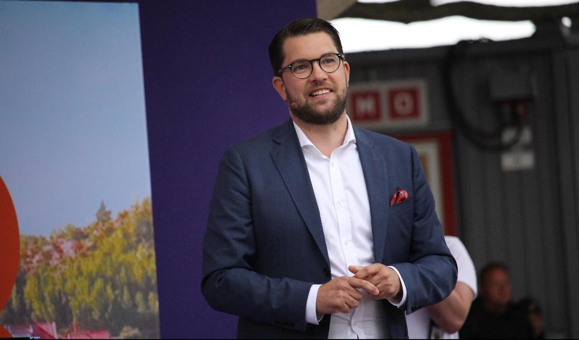 
Sverigedemokraternas partiledare Jimmie Åkesson. Foto: Susanne W Lamm                                            