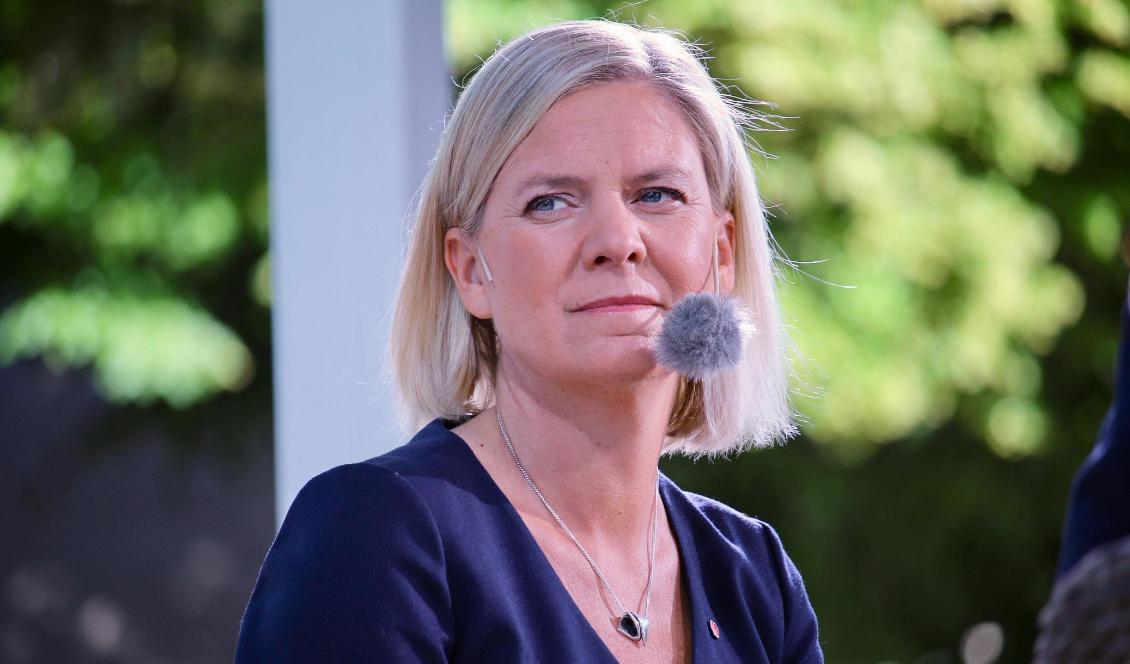 Finansminister Magdalena Andersson (S). Foto: Susanne W. Lamm
