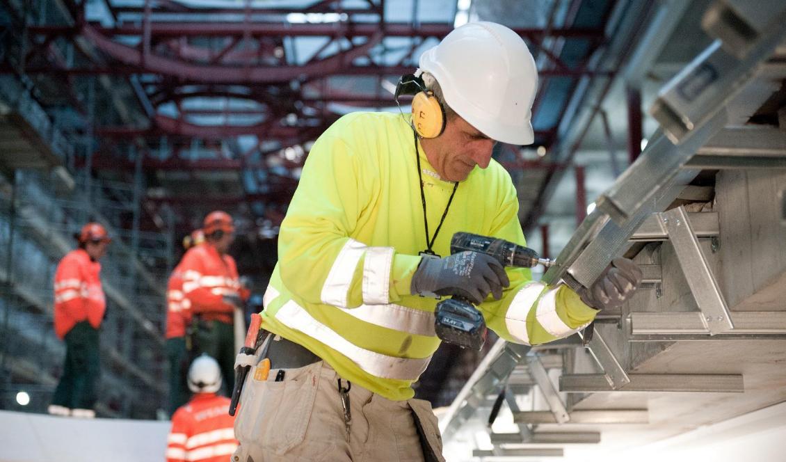 Arbetsmiljöverket hittade brister i arbetsmiljön vid många byggarbetsplatser vid oanmälda inspektioner. Foto: Mia Åkerström