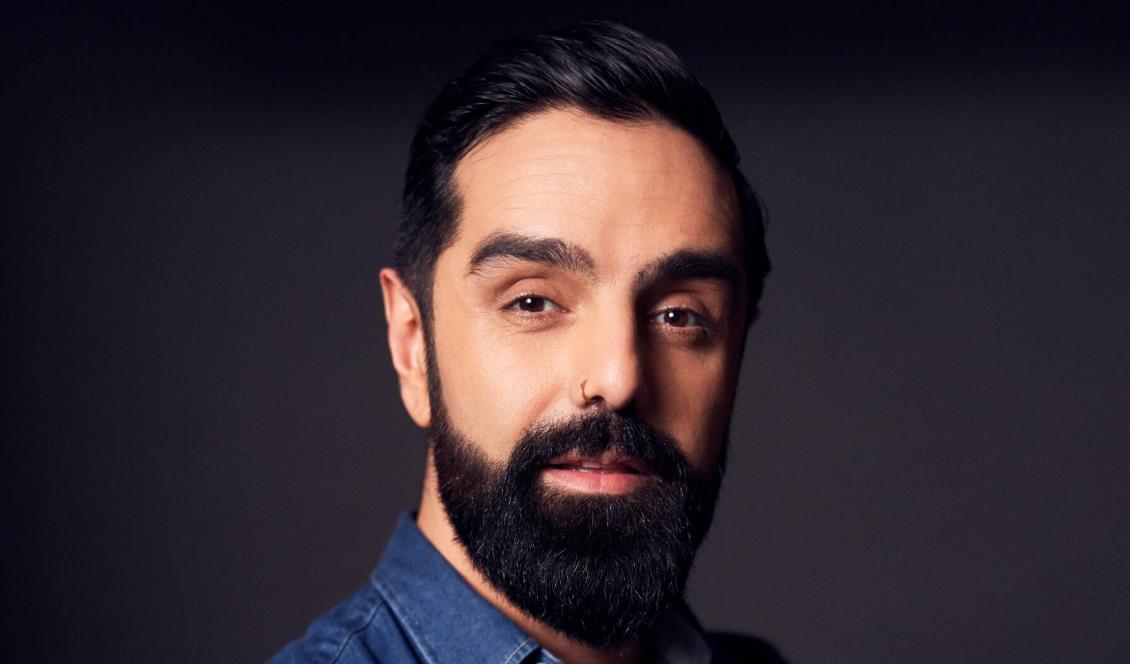 Navid Modiri. Känd från bland annat podden ”Hur kan vi?” Foto: Robert Eldrim