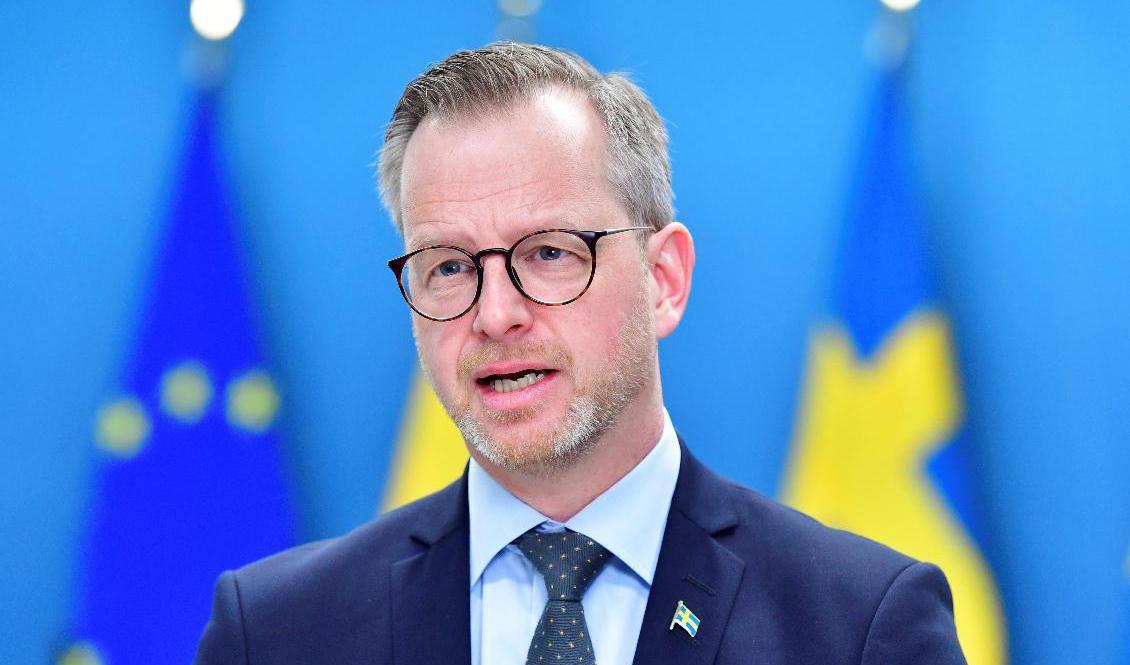 Inrikesminister Mikael Damberg (S) anser att att Sverige behöver ett helhetsgrepp om det civila försvaret. Foto: Jonas Ekströmer/TT