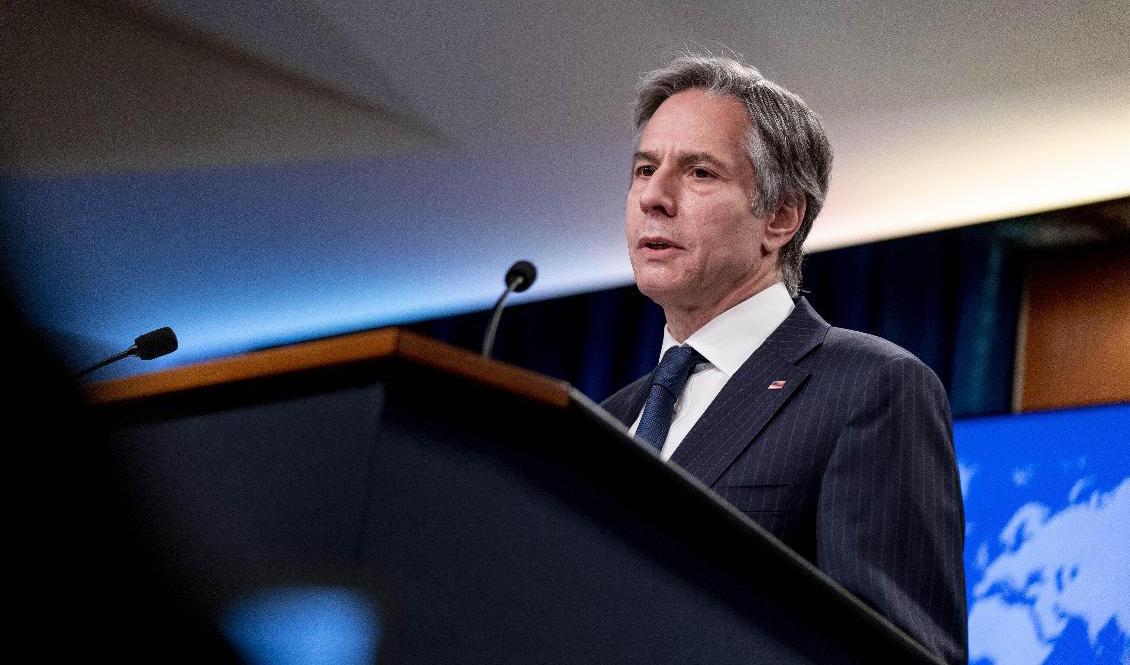 USA:s utrikesminister Antony Blinken besöker Danmark på väg till Arktiska rådets möte på Island senare i veckan. Arkivbild. Foto: Andrew Harnik/AP Photo/Andrew Harnik
