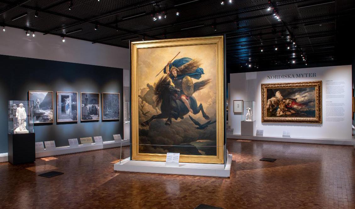 Utställningen "Nordiska myter" på Nationalmuseum Jamtli öppnar den 18 maj. Pressbild. Foto: Viktor Fordell/Nationalmuseum