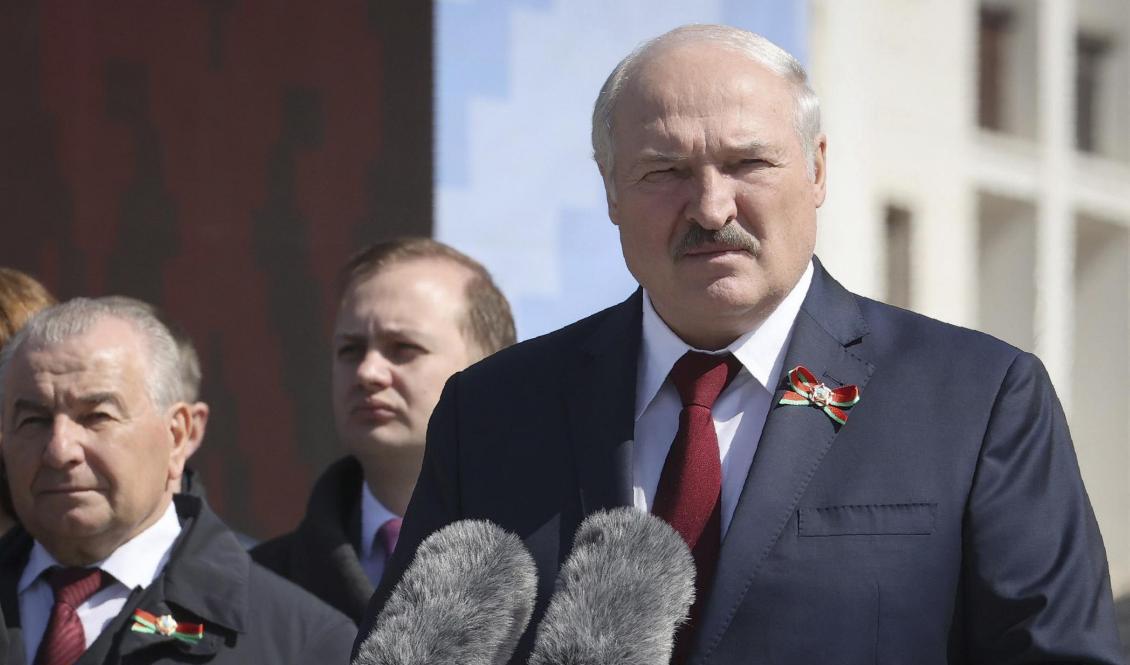 Belarus president Aleksandr Lukasjenko. Arkivbild. Foto: Maxim Guchek/AP/TT