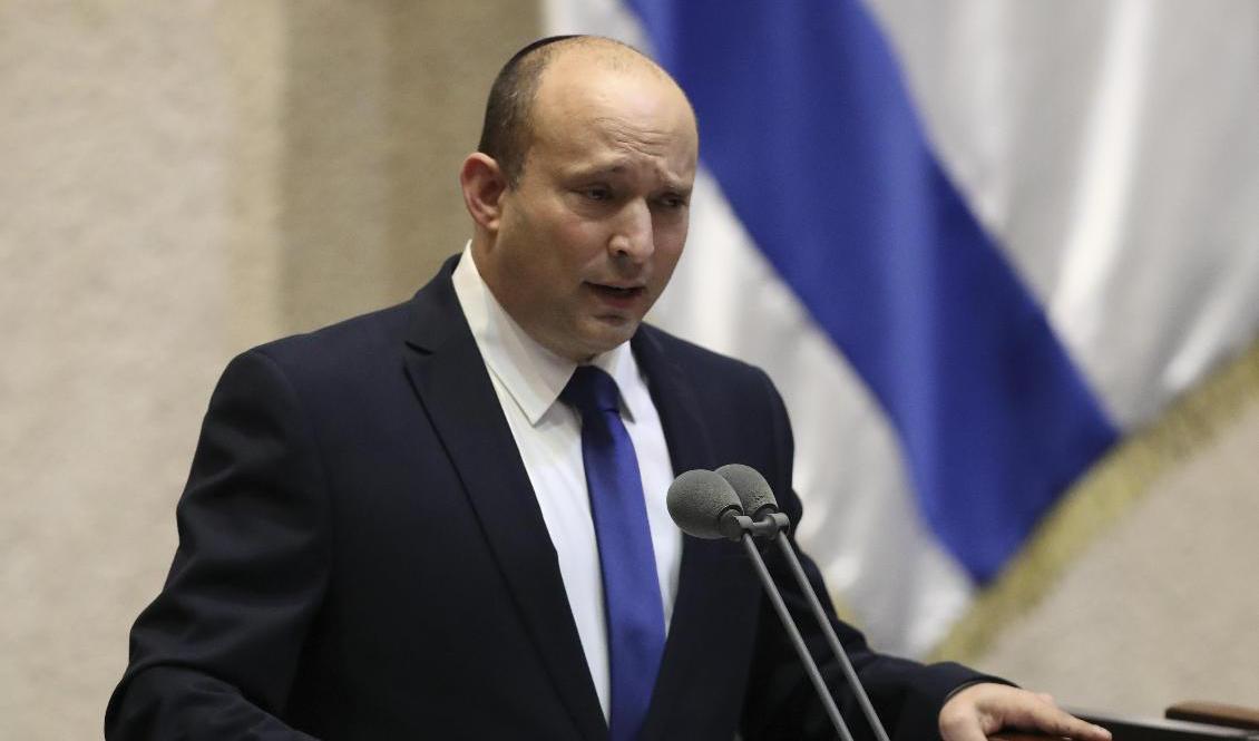 Israels nye premiärminister Naftali Bennett. Foto: Ariel Schalit/AP/TT