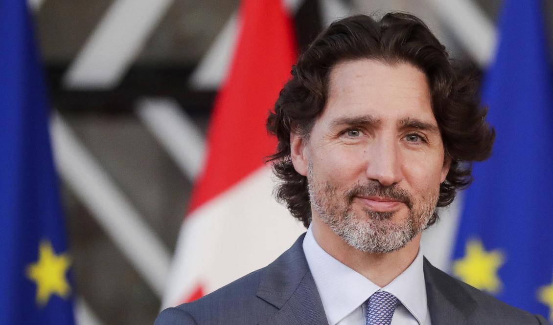 Kanadas premiärminister Justin Trudeau. Bild från tidigare i juni. Foto: Stephanie Lecocq/AP/TT