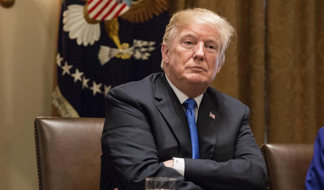 USA:s tidigare president Donald Trump stämmer Twitter, Facebook och Google. Foto: Samira Bouaou