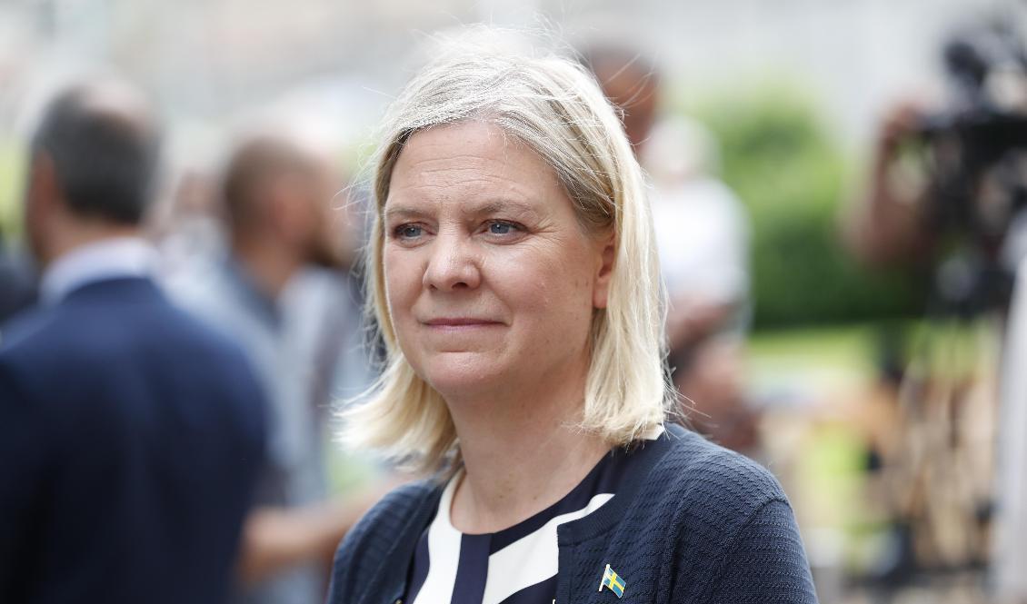 Finansminister Magdalena Andersson. Arkivbild. Foto: Christine Olsson/TT