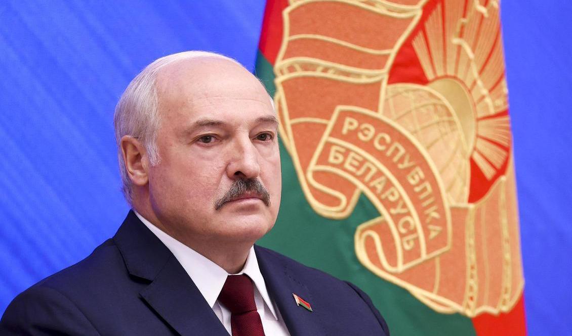 Belarus president Aleksandr Lukasjenko. Arkivbild. Foto: Pavel Orlovsky/AP/TT