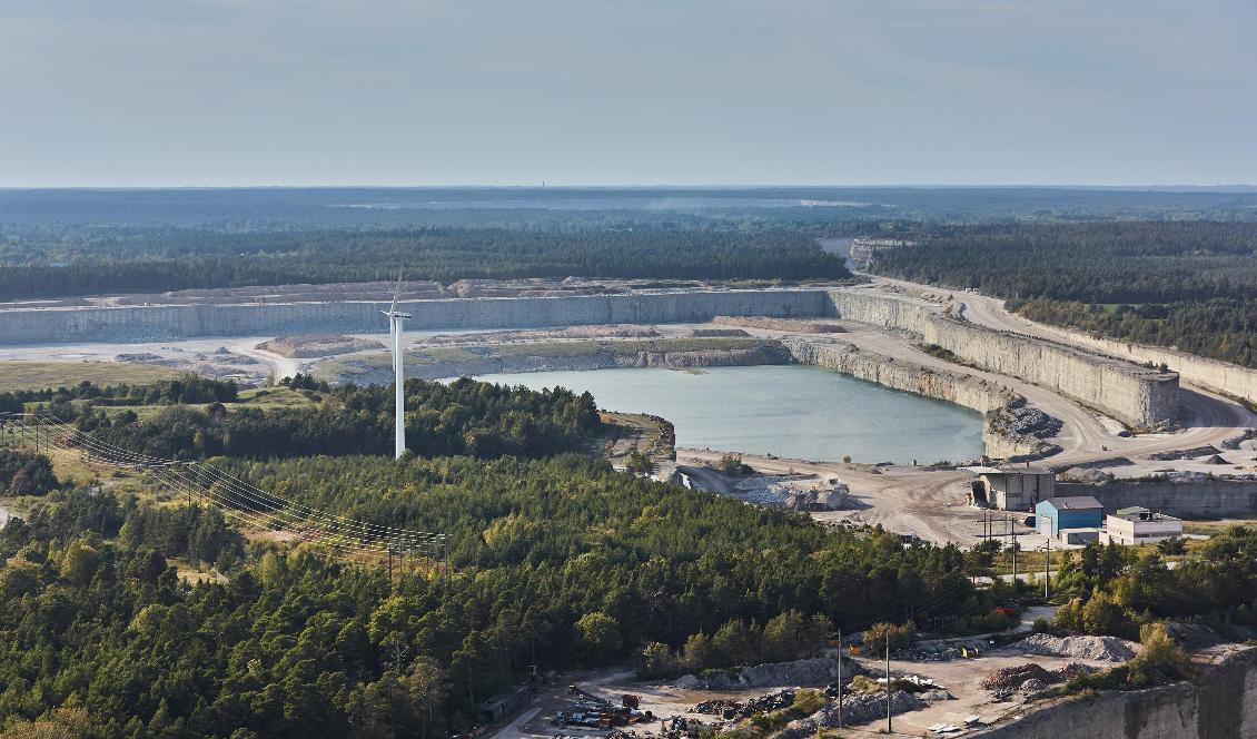 










Cementa har brutit kalksten i Slite på nordöstra Gotland sedan 1917. Grundvattnets förändringar i området är väl undersökta sedan 1970-talet. Foto: Cementa                                                                                                                                                                                                                                                                                                                                                                                                                                                                                                    