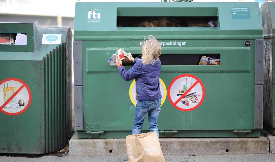 Svenskar är bra på att återvinna och under pandemin har framförallt yngre blivit ännu bättre. Foto: Förpackings- och tidningsinsamlingen, FTI.