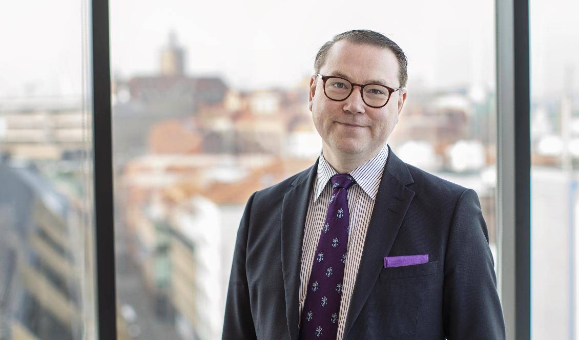 Fredrik Engström, ordförande för Svensk Inkasso. Foto: Svensk Inkasso