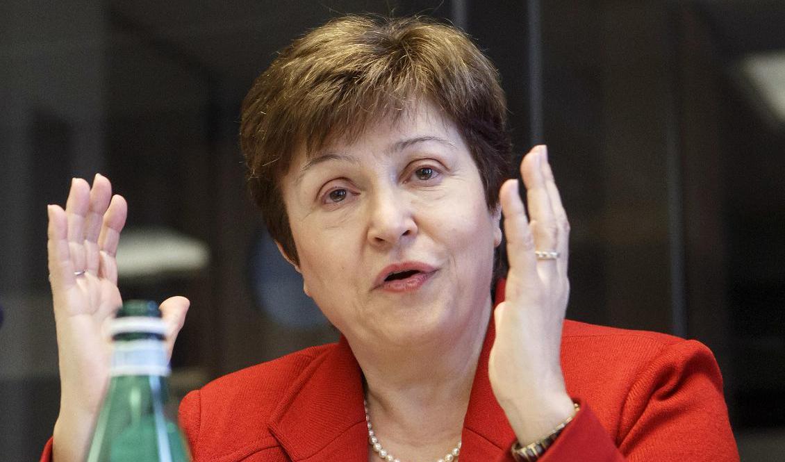 IMF-chefen Kristalina Georgieva har av utredare pekats ut för påtryckningar för Kinas räkning när hon var chef på Världsbanken. Arkivbild. Foto: Salvatore Di Nolfi AP/TT