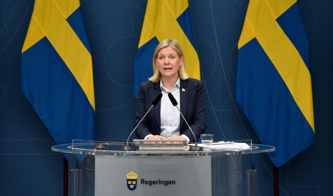 Socialdemokraterna kan ha finansminister Magdalena Andersson (S) att tacka för sitt ökade stöd, enligt en statsvetare. Arkivbild. Foto: Robin Ek/TT