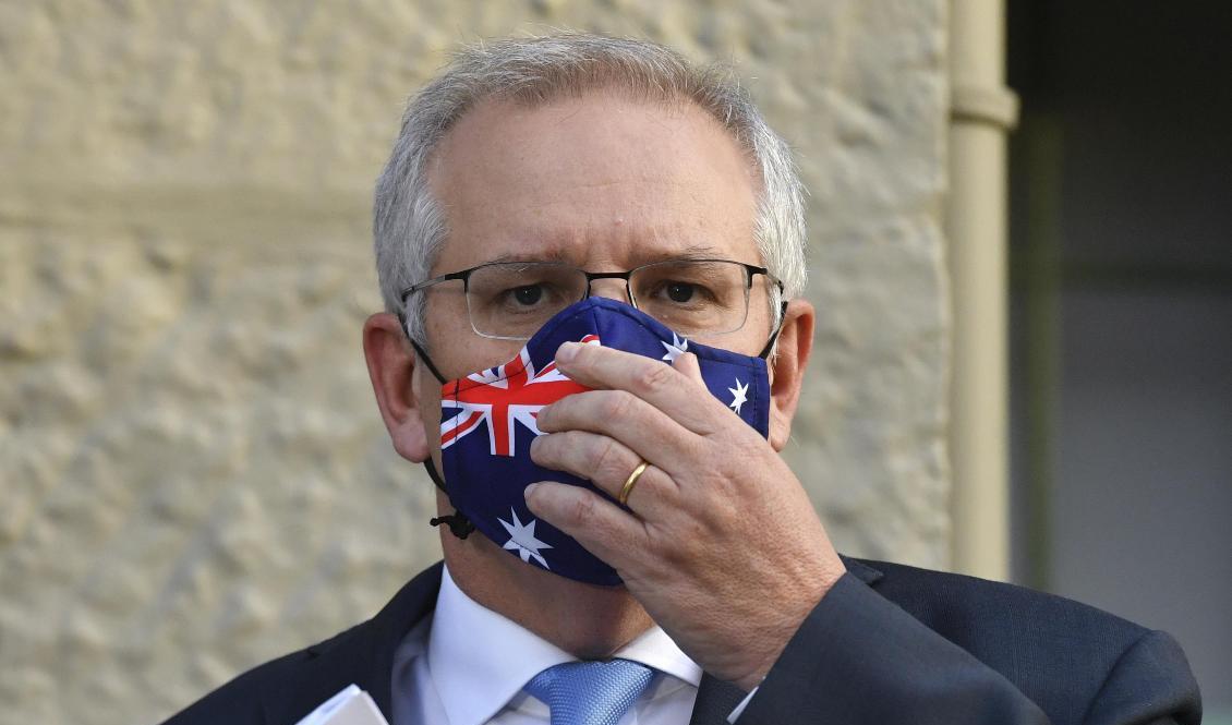 Australiens premiärminister Scott Morrison. Arkivbild. Foto: Mick Tsikas/AP/TT
