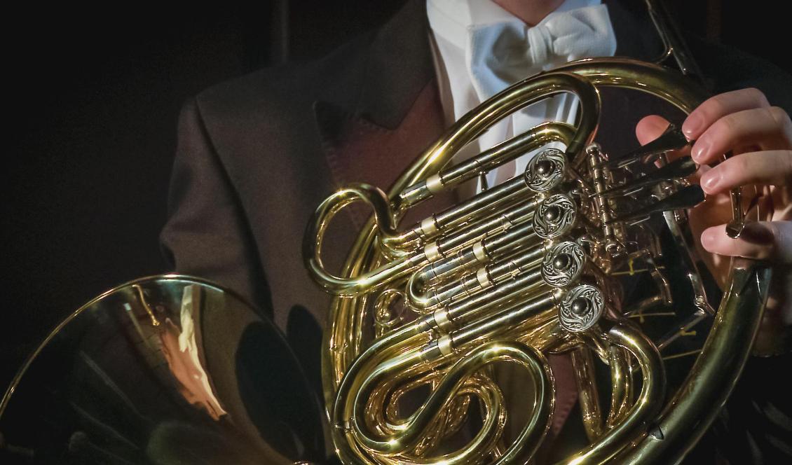 Konsertlokaler och gator i Linköping har fyllts med blåsorkestrar under Svensk blåsmusikfestival. Den avslutande konserten ägde rum utanför Linköpings slott. Foto: Bilbo Lantto