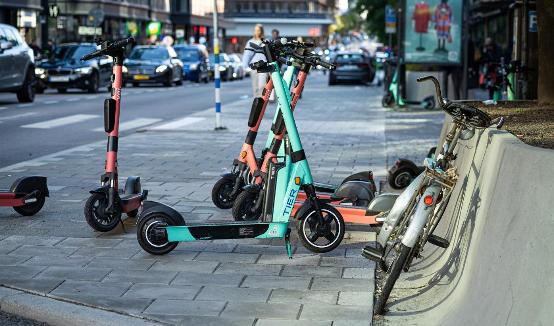 
Olyckor med cykel  inklusive esparkscykel,  ökar mest av alla olyckor. Foto: Sofia Drevemo                                            