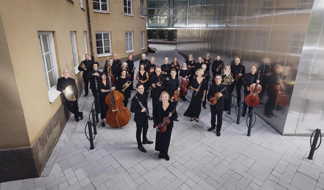 Svenska kammarorkestern består av 39 musiker och har tidigare bland annat spelat in Beethovens samtliga orkesterverk. Foto: Nikolaj Lund