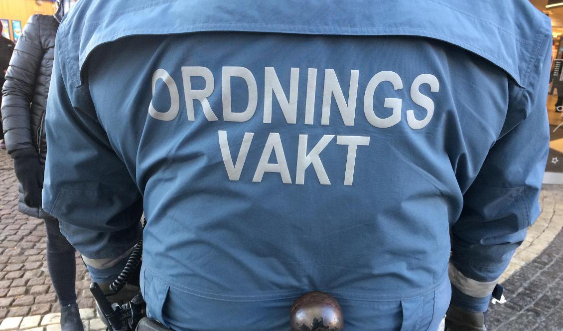 Det är fortsatt stor efterfrågan på väktare och ordningsvakter. Foto: Tony Lingefors