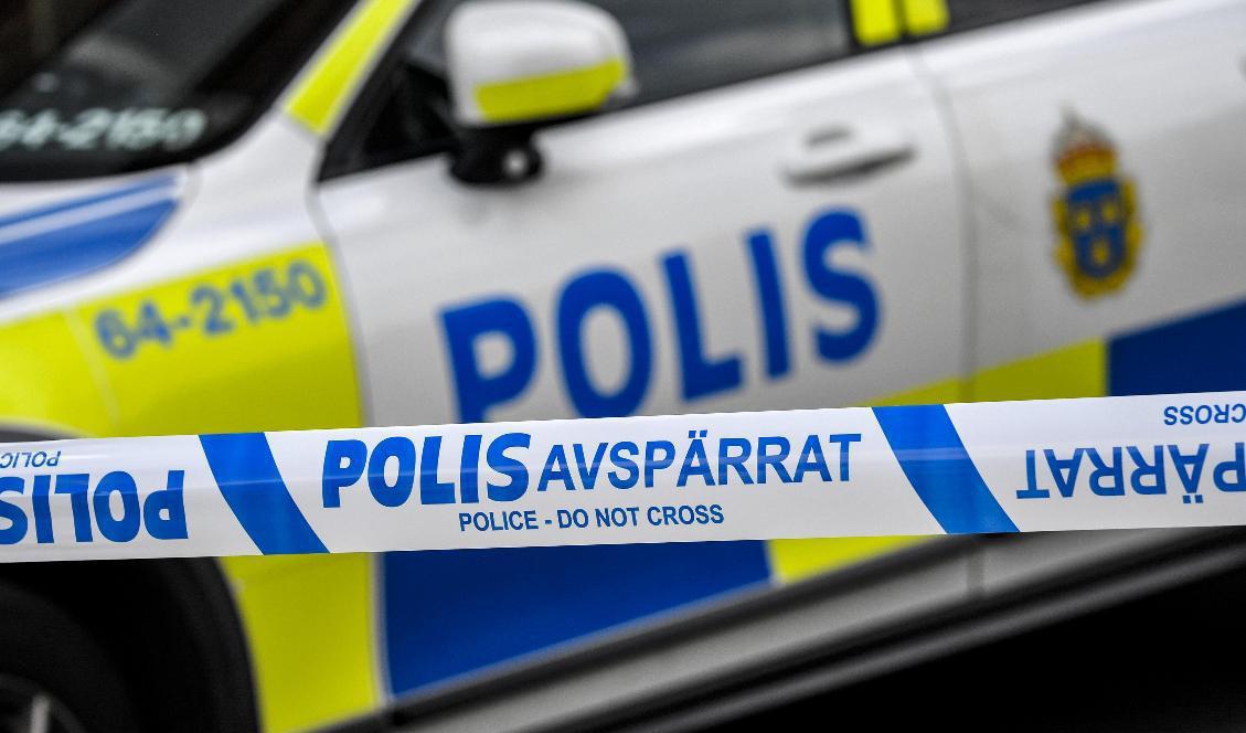 Polisen utreder ett misstänkt mord i Stockholm. Foto. Arkivbild. Johan Nilsson/TT