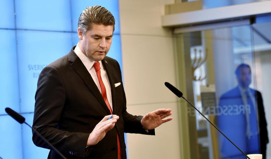 Oscar Sjöstedt, ekonomiskpolitisk talesperson för Sverigedemokraterna. Arkivbild. Foto: Duygu Getiren Maden/TT