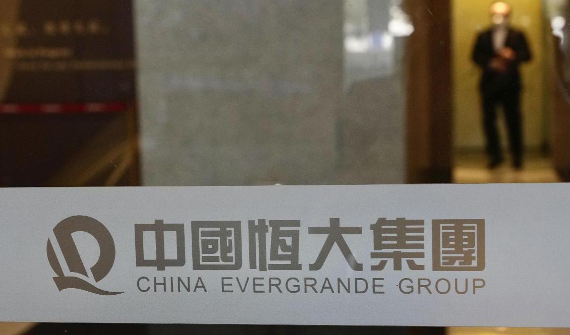Krisdrabbade China Evergrande kan snart stämplas med "inställda betalningar" på kapitalmarknaden. Arkivbild. Foto: Vincent Yu/AP/TT
